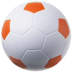 Anti-stress bal voetbal oranje-wit - deoranjeartikelenshop 