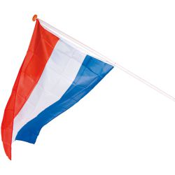 Nederlands Vlag rood-wit-blauw - 100x150cm - deoranjeartikelenshop