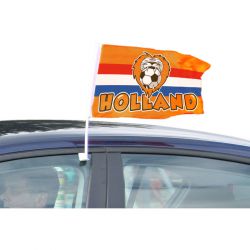Oranje autovlag Holland Leeuw - deoranjeartikelenshop