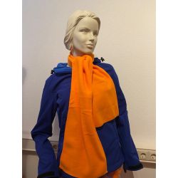 Oranje fleecesjaal GI1743 deoranjeartikelenshop