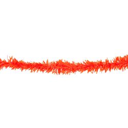 Oranje guirlande PVC slinger 10 meter - deoranjeartikelenshop 