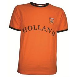 Oranje Holland Retro T-shirt maat XXL - deoranjeartikelenshop