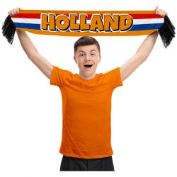 Oranje Holland Sjaal - 120 x 15 cm - deoranjeartikelenshop